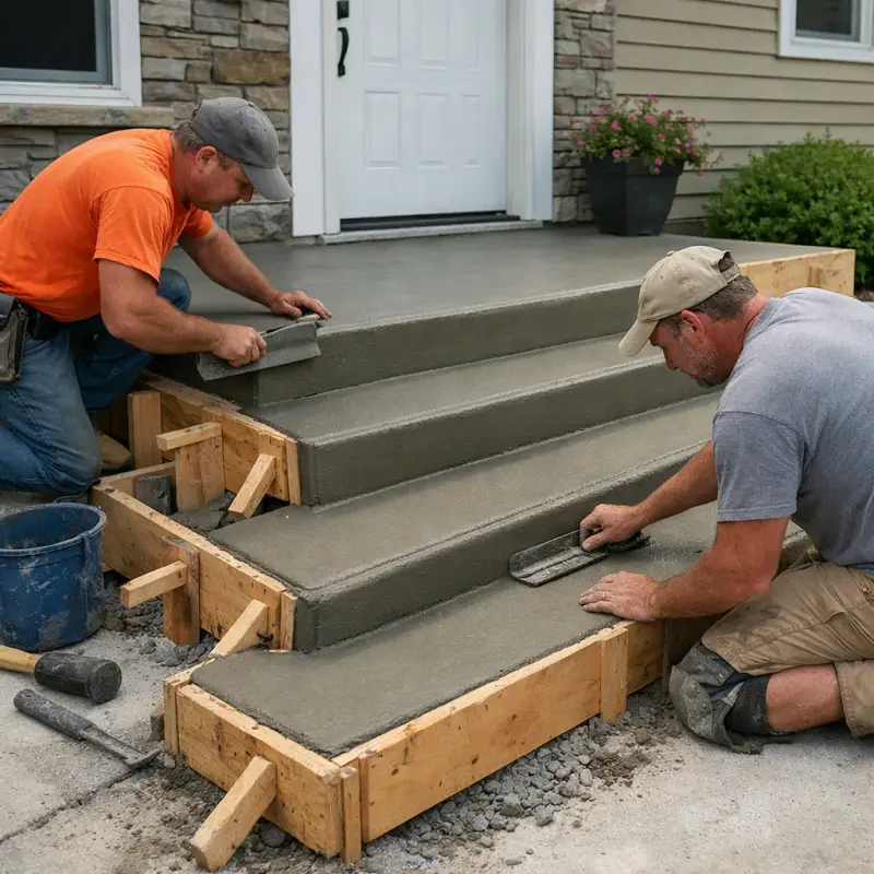 Concrete Steps Allen