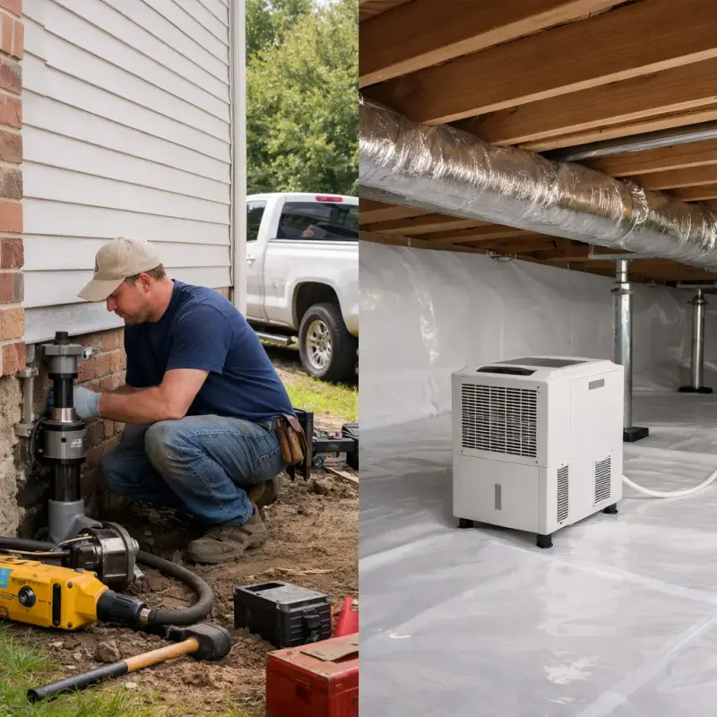 Crawl Space Encapsulation Allen